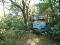 abandoned truck