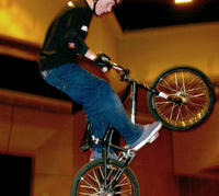 bmx stunt