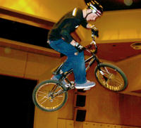 bmx stunt