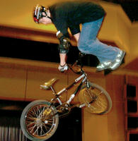 bmx stunt