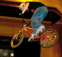 bmx stunt