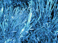 cyan tinsel