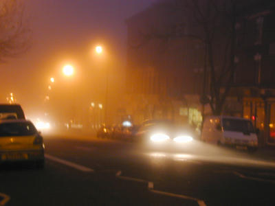 traffic fog