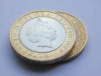 2 pound coins