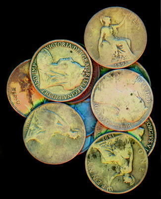 victorian pennies