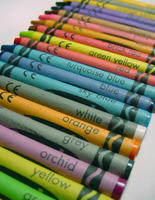 wax crayons