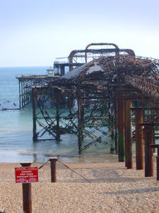 west pier