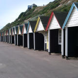 beach huts