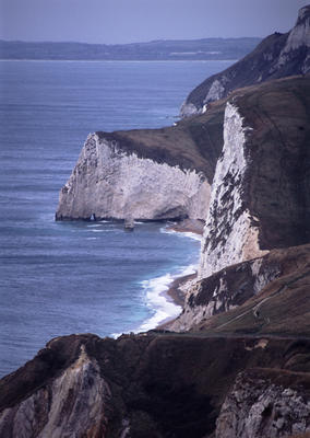 white cliffs