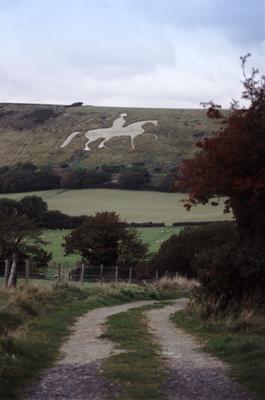 white horse near osmington dorset