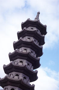 the pagoda