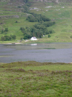 house on the loch