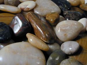 polished stones