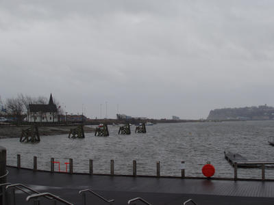 cardiff bay storms