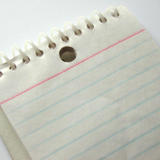 blank notepad