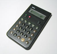 black calculator