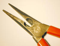 needle nose pliers