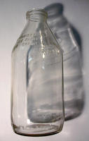 old milk bottle