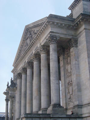 the reichstag front