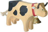 wooden cow