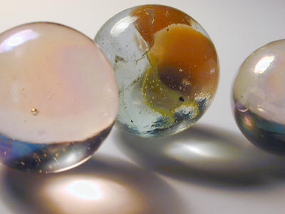 three marbles