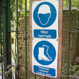 worksite sign