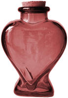 heart shaped bottle