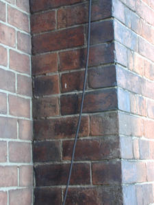 brick corner