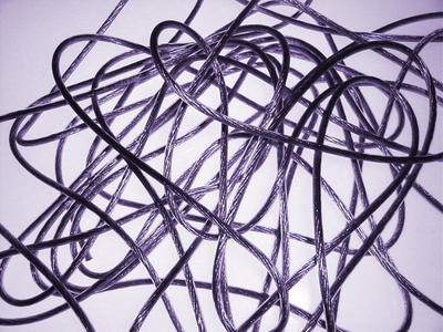 tangled wire