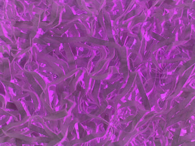 purple fibres