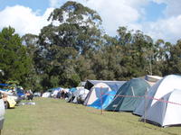 busy campground