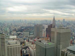 shinjuku tokyo skyline