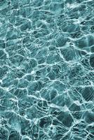 cyan water ripples