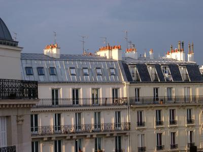 paris roofs