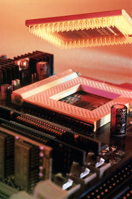 Computer CPU and socket