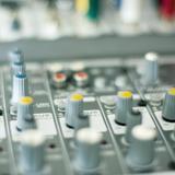 sound mixing desk