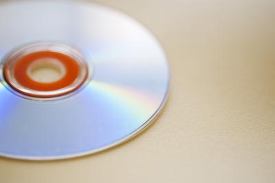 compact disc backdrop