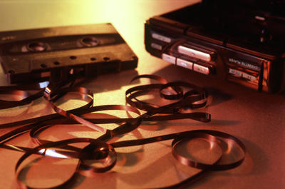 cassette tape tangle