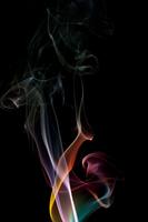 abstract smoke colours