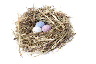 Candy Easter Eggs In Nest