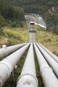 hydro electric power station