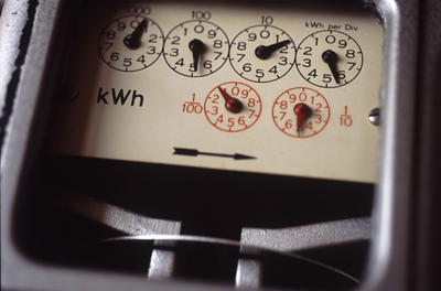 old electric meter