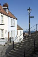 bottom of the church steps