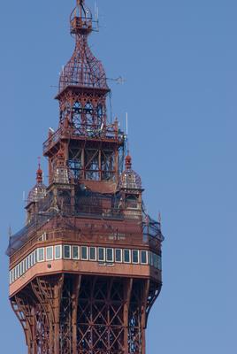 blackpool tower close up