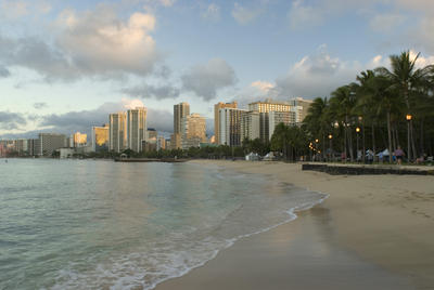 Waikiki beach Honolulu