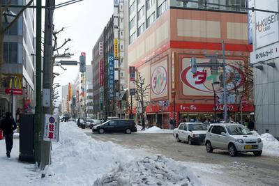 Sapporo in winter