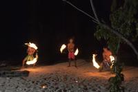 Fijian fire dance