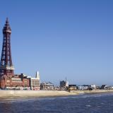 Blackpool waterfront with Blackpool Tower