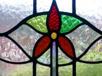 coloured glass window