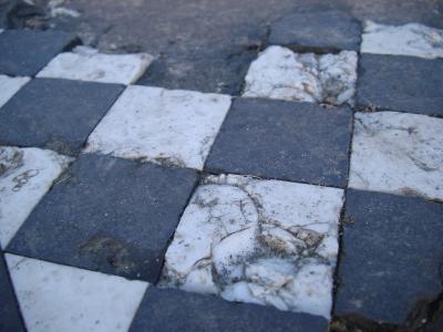 checker floor